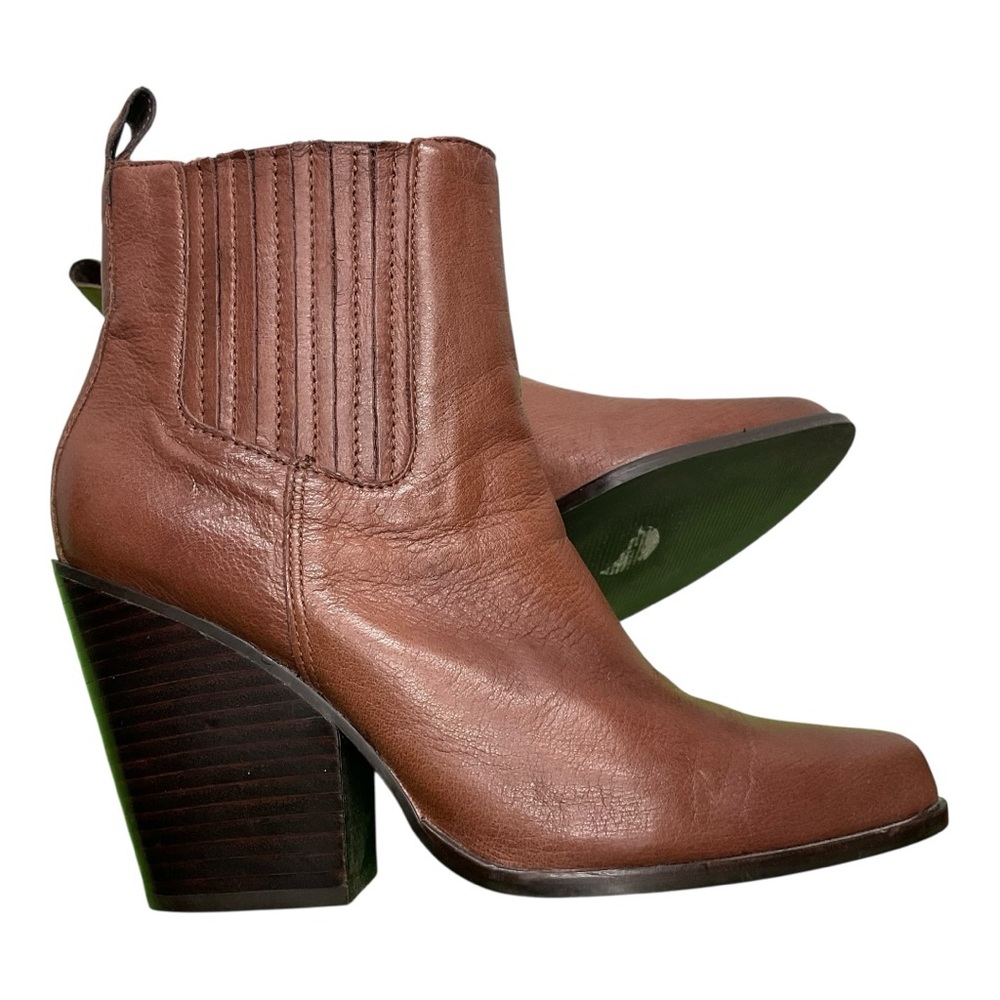 REBEL Women’s LYLA Leather Boots Size 8.5 Cowgirl Western